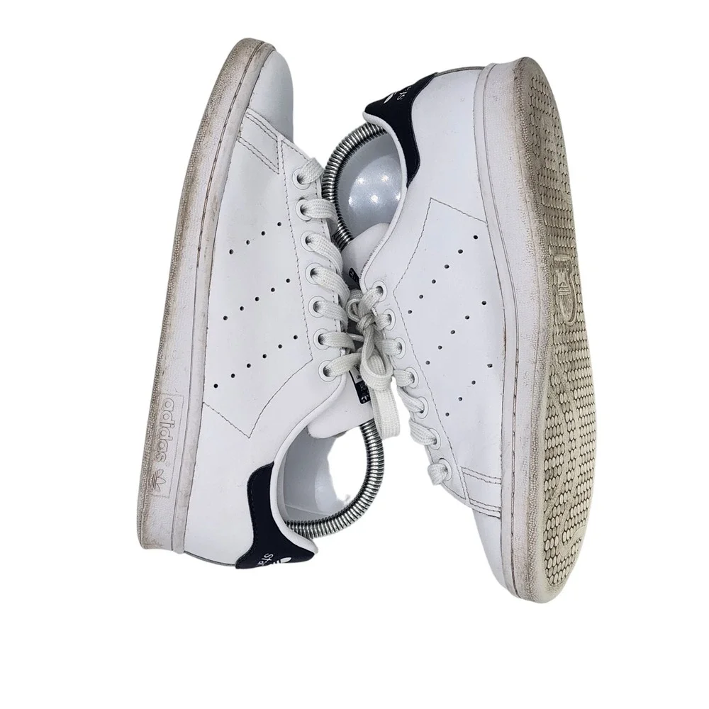 Adidas Mens Size 6 Stan Smith‎ Core White Sneakers